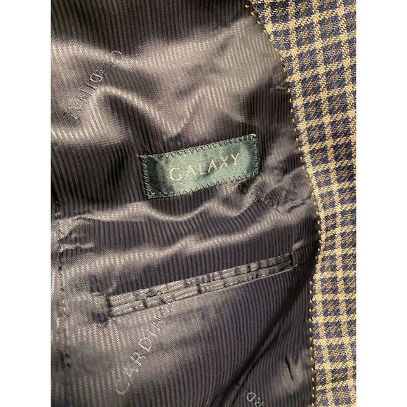 Lanificio Galtes Cardinal Galaxy Wool Sport Coat Blazer 39R - Picture 12 of 14